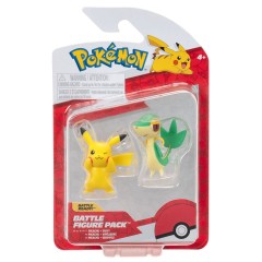 Pokemon figurki bitewne Pikachu Snivy