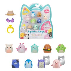 Squishmallows SQUISH A LONGS MiniSquish 8 figurek zestaw A seria 1