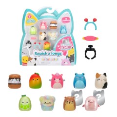 Squishmallows SQUISH A LONGS MiniSquish 8 figurek zestaw B seria 1