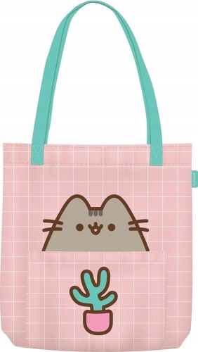 Różowa torba zakupowa kot Pusheen.jpg