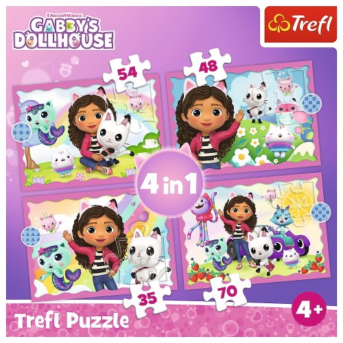 Puzzle 4w1 Koci Domek Gabi Trefl 4+ (4).jpg