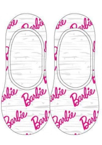 Skarpetki damskie stopki Barbie roz. 35-38 wzór B.JPG