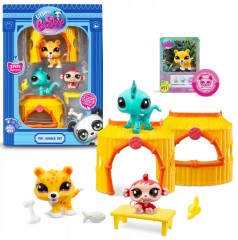 Littlest Pet Shop zestaw figurek Dżungla